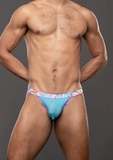 Andrew Christian Miami Cabana Boy Tropical Mesh Brief w/ ALMOST NAKED® (93672)