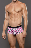 Andrew Christian Houndstooth Boxer w/ ALMOST NAKED® (93704)