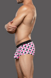 Andrew Christian Houndstooth Boxer w/ ALMOST NAKED® (93704)