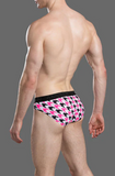 Andrew Christian Houndstooth Brief w/ ALMOST NAKED® (93703)