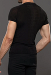 Andrew Christian Sensual Rib Ragland Tee (10461)