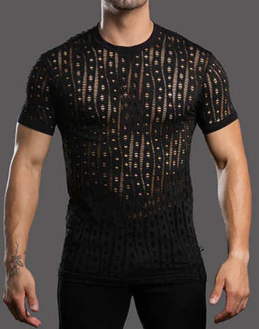 Andrew Christian Orgy Mesh Tee (10470)