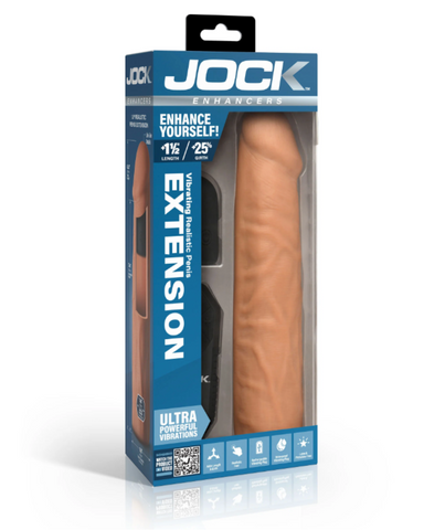 Jock - Vibrating Penis Extension W/ Remote (XRCN1019)
