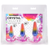 Crystal Jellies - Rainbow Anal Trainer Set (0289.25)