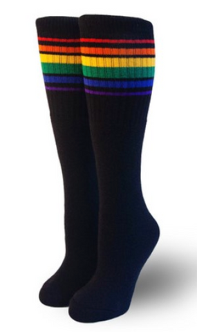 Rainbow Tube Socks Style 5