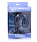 Zeus Electrosex - Pro-Shocker 8X Vibrating & E-Stim Silicone Prostate Plug (XRAG551)