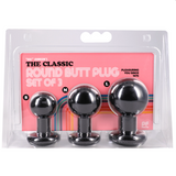 The Classic Round Butt Plug - 3 Piece Set (0244.71)