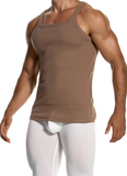 Modus Vivendi Ribbed Cotton Tank Top (20631)