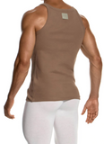 Modus Vivendi Ribbed Cotton Tank Top (20631)