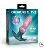 Creature Cocks - Girthy Likan Inflatable Silicone Anal Plug (XRAH949)