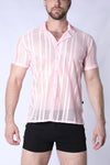 Timoteo Sicily Crochet Mesh Shirt (TMS253)