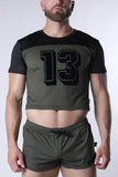CellBlock13 Starter Mesh Crop Tee (CBS380)