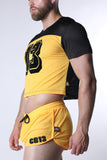 CellBlock13 Starter Mesh Crop Tee (CBS380)