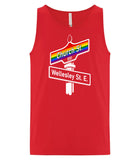 VRS Rainbow Church/Wellesley Street Signs Tank Top