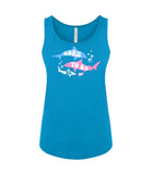 VRS Feminine Fit Trans Sharks Tank Top
