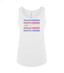 VRS Feminine Fit Trans Rights are Human Rights Tank Top