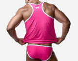 Pump Vice Pink Tank Tops
