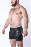 CellBlock13 Void Vegan Leather Snap Up Short (CBS385)