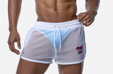 Pump White Mesh Short