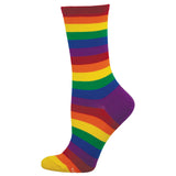 Rainbow Striped Socks