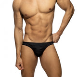 Addicted Black Stripes Bikini Brief (AD1419)