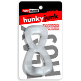 Hünkyjunk Boomerang Double Ring Cockring+Nut-Tugger