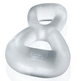 Hünkyjunk Boomerang Double Ring Cockring+Nut-Tugger