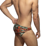 Addicted Bright Camo Swim Brief (ADS371)