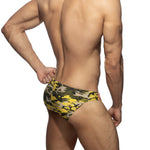 Addicted Bright Camo Swim Brief (ADS371)