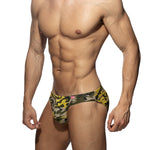 Addicted Bright Camo Swim Brief (ADS371)