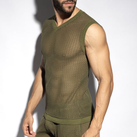 ES Collection Brisa V-Neck Vest T-Shirt (TS357)