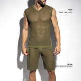 ES Collection Brisa V-Neck Vest T-Shirt (TS357)