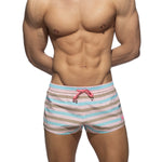 Addicted Cake Stripes Swim Shorts (ADS352)