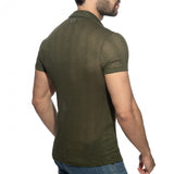 Addicted Chevron Polo Shirt (AD1435)