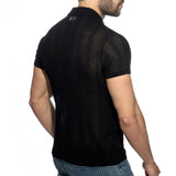 Addicted Chevron Polo Shirt (AD1435)