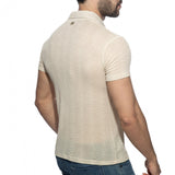Addicted Chevron Polo Shirt (AD1435)