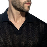 Addicted Chevron Polo Shirt (AD1435)