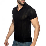 Addicted Chevron Polo Shirt (AD1435)
