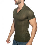 Addicted Chevron Polo Shirt (AD1435)