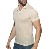 Addicted Chevron Polo Shirt (AD1435)