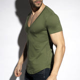 ES Collection Deep V-Neck T-Shirt (TS333)