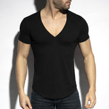 ES Collection Deep V-Neck T-Shirt (TS333)