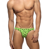 Addicted Fantasy Leopard Swim Bikini Brief (ADS414)
