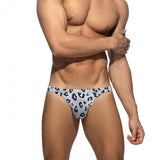 Addicted Fantasy Leopard Swim Bikini Brief (ADS414)
