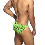 Addicted Fantasy Leopard Swim Bikini Brief (ADS414)