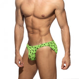 Addicted Fantasy Leopard Swim Bikini Brief (ADS414)