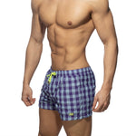 Addicted Flashy Squares Swim Shorts (ADS350)