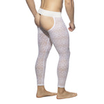 Addicted Flowery Lace Bottomless Long John (AD1175)