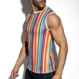 ES Collection Gelato Striped Wide Tank Top (TS374)