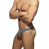 Addicted Jeans Rib Knit Thong (AD1474)